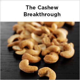 THE CASHEW BREAKTHROUGH